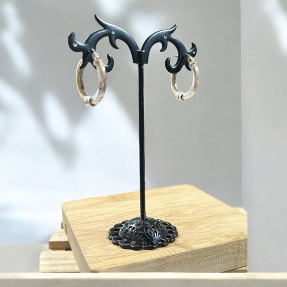 STERLING SILVER EARRINGS -NWOT- - Picture 2 of 5